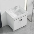 Meuble sur pied, station de lavage à assemblage rapide pour garage, Meuble de salle de bain avec lavabo en céramique, acier inoxydable, YZJJ
