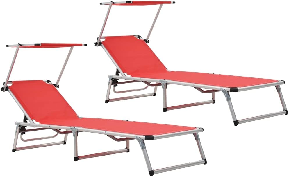 Bain de soleil, pliable, 105 cm, 25, 5 cm, 312459, réglable