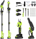 finade Tronçonneuse, réglable, 6 Pouces, 32 cm, 550 W, 22000 tr/min, 4-en-1, Idéal Taille Jardinage