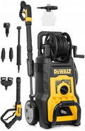 DEWALT Nettoyeur haute-pression, réglable, acier inoxydable, 2800 W, 810 l, 200 mm, 220 V, 850 l, 3400 tr/min, DXPW001DTS, 50 °C, 2, 8 kW, 50 Hz