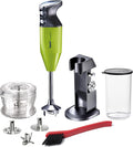 bamix Mixeur plongeants, 200 W, Set mixeur plongeant M200 Chef's favorite avec support, acier inoxydable, 34, 5 × 10, 5 × 10, 5 cm