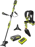 RYOBI Débroussailleuse, 26 cm, 1, 6 mm, 4, 0 Ah, 36V, 26cm, Lame 3 Dents tri-Arc diamètre 26cm RAC117