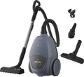 Aspirateur Electrolux EB71U2LDB, 59 DB, 3, 5 L, Ultra Silencieux 59 DB, Filtre Hygiène E12 Lavable, Rayon d'Action 12 m, Bleu Denim Clair