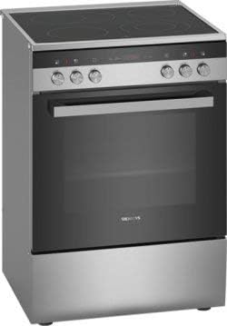 Cuisinière, 850 × 600 × 600 mm, éclairage LED, verre, SIEMENS, 66 l, 120 cm, 220 240 V, 7 modes, HK9R3A250, 1, 8 kW, 2, 4 kW, 1, 2 kW, 2, 2 kW