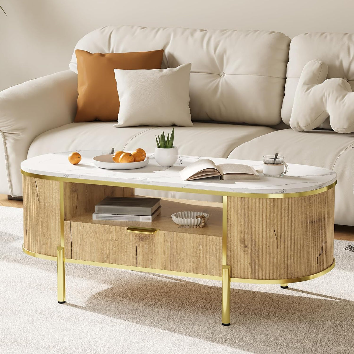 Table basse, télécommande, Garvee