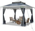 Tonnelle vounot, 3, 6 × 3, 6 m, 3.6 × 3.6m