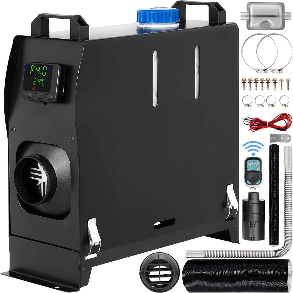 ZHIMAI Système d'allumage et de chauffage, 12 V, télécommande, 8kW, 12V, 8 kW, 8°C, 35°C, 40 °C, réglable, portable