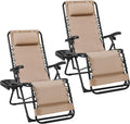 Abician Bain de soleil, réglable, 91 cm, 63, 5 cm, 106, 5 cm, 166 cm, 67 cm, 105 cm, 10, 5 cm, 114kg, Charge 114kg Beige