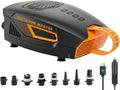 Gonfleur et pompes électriques, 12V/15, 8V DC & USB-C, 4, 1 pouces, OutdoorMaster, 74Wh, 45W, Shark 3 Mini 74Wh Pompe Sup Électrique portable, 20 PSI