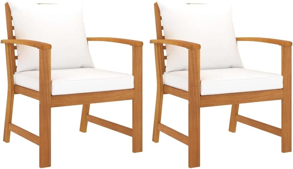 Chaise de jardin, 60, 5 × 60, 5 × 81 cm, vidaXL, 34 cm, 60 cm, 8 cm, 15 cm