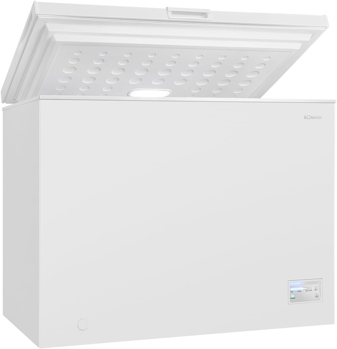 Bomann Congélateur, 198 L, éclairage LED, 40, 4 × 42, 5 × 40, 4 cm, 84, 5 × 102, 6 × 61, 6 cm, 88, 5 × 106, 5 × 64, 0 cm, 240 V, 100 W, 40 dB
