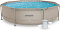Piscine hors sol, Ø305 × 76 cm, VirtuFit, Beige