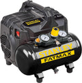 Compresseur d'air, 6 L, Sans huile, STANLEY, 105 l, 1450 tr/min, 59 dB, 105 l/min, IP43-1450 tr/min, FMXCM00 IP43-1450, Noir/Jaune