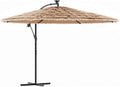 Parasol, éclairage LED, 269 × 269 × 235 cm, vidaXL, 100 × 100 cm, 48 mm, 269 × 269 × 235cm, Parapluie
