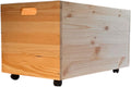 Coffre à jouets, 73 × 45 × 40 cm, Boîte de rangement multifonction pour bois de cheminée, weeco, 70 × 41 × 35 cm, portable, couvertures