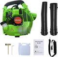 D LIAN DONG Souffleur de feuilles, Feuilles de Jardin Vert, 7500 tr/min, réglable, Entretien de pelouse