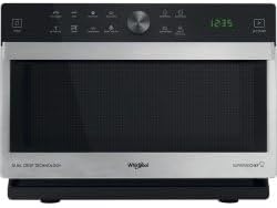Four combiné, acier inoxydable, 373 × 490 × 540 mm, Whirlpool, 37, 3 × 49 × 54 cm, 33 l, 900 W, 36 cm, 360 mm, 1700 W, 2000 W, 1200 W, 4 modes, 60°C
