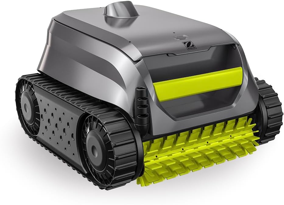 Robot de piscine, Zodiac Sweepy SWY 3520. Robot Nettoyeur de Fond avec Câble. Piscines jusqu'à 32m2, Gre, 8 × 4 m, 8 × 4m