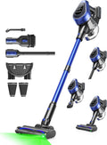Aspirateur Ivormentico 50Mins 40KPA, éclairage LED, 450 W, 450W, 2600 mAh