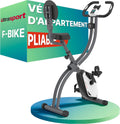 Vélo, pliable, 130 kg, Ultrasport, 8 niveaux, réglable