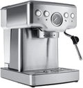 KARACA Cafetière filtres, 1350 W, acier inoxydable, 1, 8 L, 1800 ml, Coffee Art 1353 Machine à expresso 1350 W, pression 20 bar