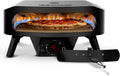 cozze Four à pizza, éclairage LED, acier inoxydable, 43 cm, 430 mm, 17 pouces, 600°C, 8 kW, 485 °C, Cuisson en 2 minutes