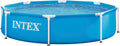 Intex Piscine hors sol, Piscine Metal Frame Ronde Tubulaire (ø) 2, 44 x (h) 0, 51m