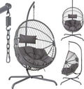 AREBOS Siège suspendu, réglable, 180 cm, Fauteuil Suspendu avec Armature, pose libre