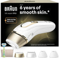 Braun Épilateur à lumière pulsée, 3 modes, 4 Têtes Pour Epiler Jambes, PL5342, Résultats En 2 Séances, Epilation Semi-Définitive, Visage