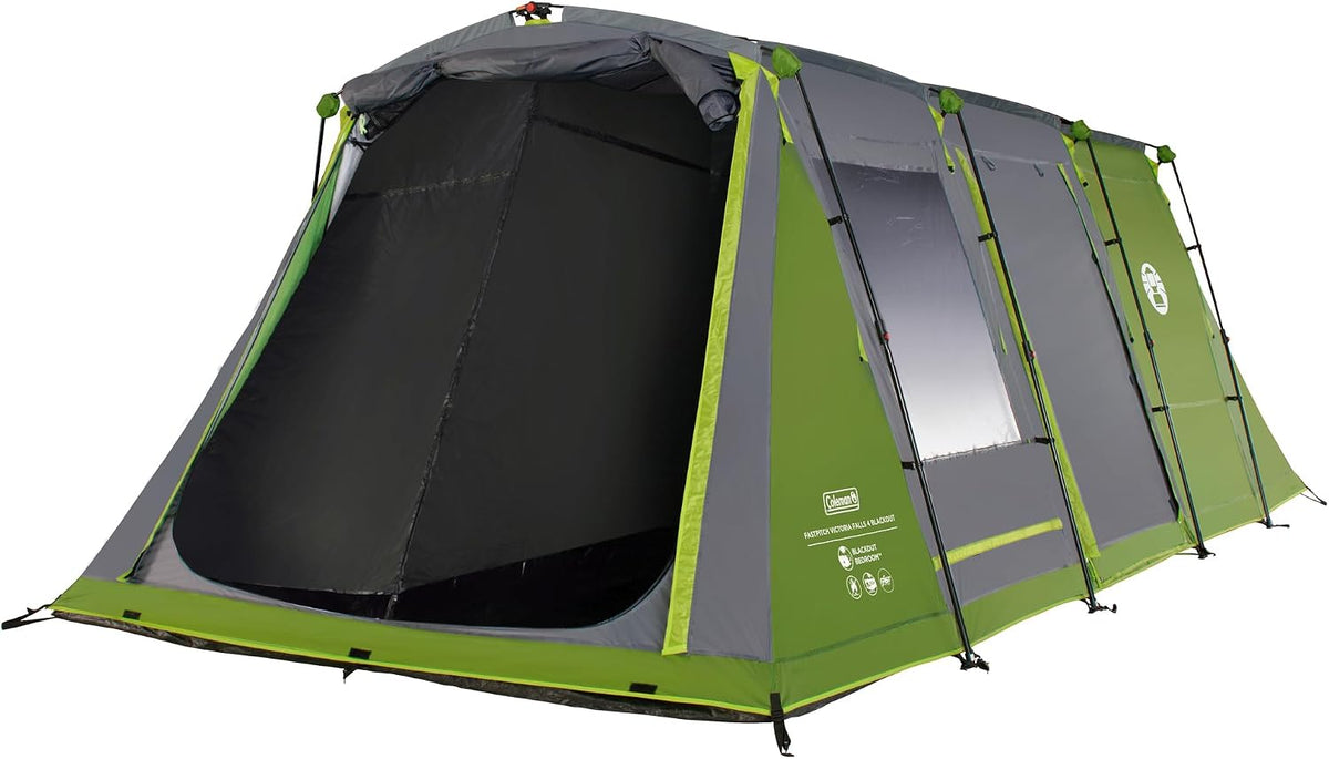 Tente tunnel, 4 500 mm, Coleman, Tente Fastpitch Victoria Falls 4 Blackout