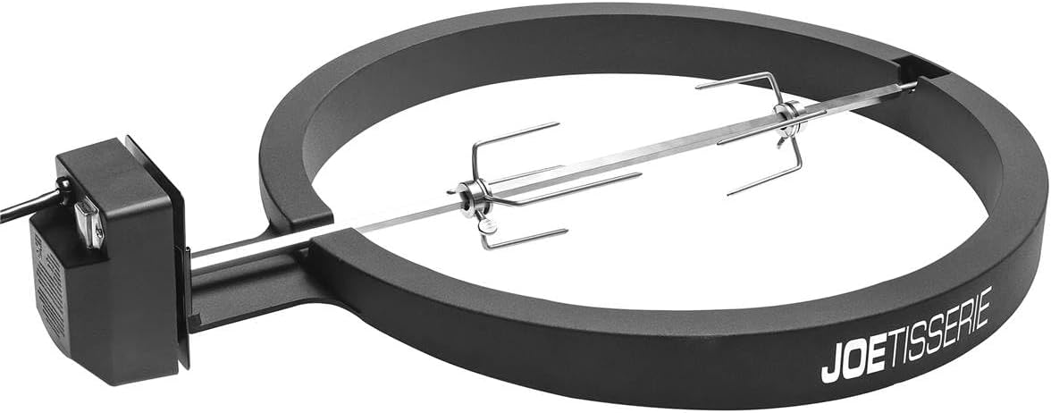Kamado Joe Barbecue, acier inoxydable, Noir, Joetisserie Big Joe