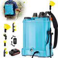 Aeroflexa Pulvérisateur, Perche Télescopique pour L'arrosage, 82 cm, 16L, 18V, 5 Buses