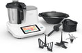 Robot multifonctions Tefal HF506110, Moulinex Click & Cook Robot cuiseur avec balance cuisine intégrée, 1400 W, 3, 6 L, 7 pouces, Puissance 1400 W