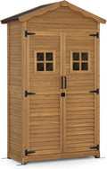Abri de jardin, Armoire à Outils extérieur, Remise à Outils avec 2 étagères Mobiles, 57 × 109 × 180 cm, M MCombo, 44 × 88 × 166 cm, 1152, réglable