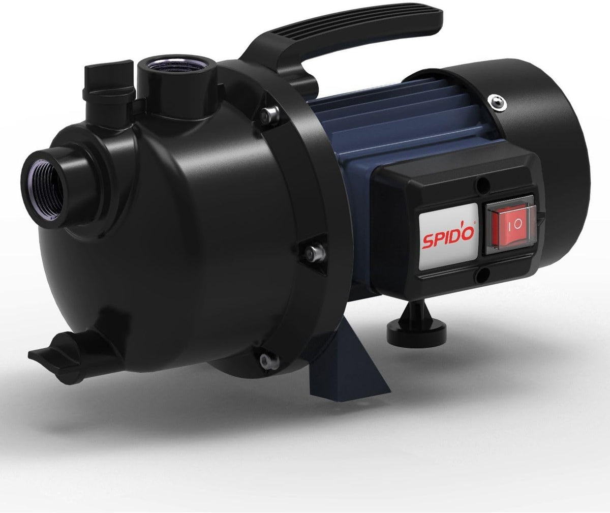 Pompe, 600 W, Corps composite léger avec poignée ergonomique, Spid'O, 3 000 L, 240 V, JE-600-P, 3 m3/h, 0 °C, 35 °C, Débit 3 m3/h