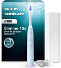 Sonique, 2 modes, PHILIPS, 3 niveaux, 3 niveaux d'intensité, HX7406, Sonicare 6100, modèle HX7406/02 Nouvelle technologie, minuterie